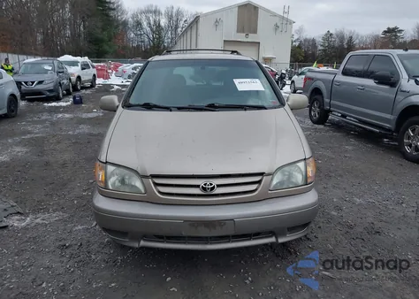 2003 Toyota Sienna Le из США, поврежденный, VIN 4T3ZF13C63U519068
